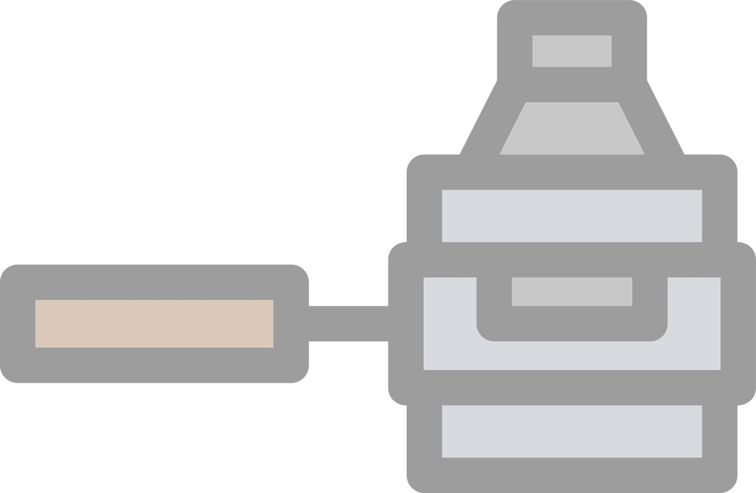 design de ícone de vetor de adulteração de café