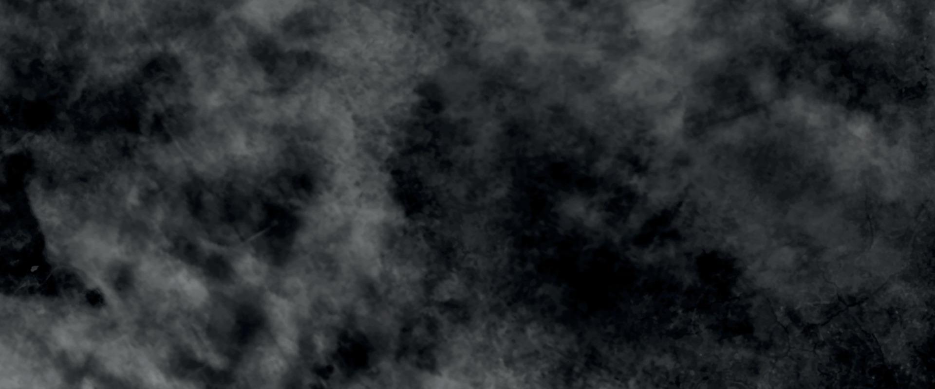 vapor de fumaça abstrata se move em um fundo preto. o conceito de aromaterapia. névoa branca isolada no fundo preto, efeito esfumaçado para fotos e obras de arte. lindo grunge aquarela cinza. vetor