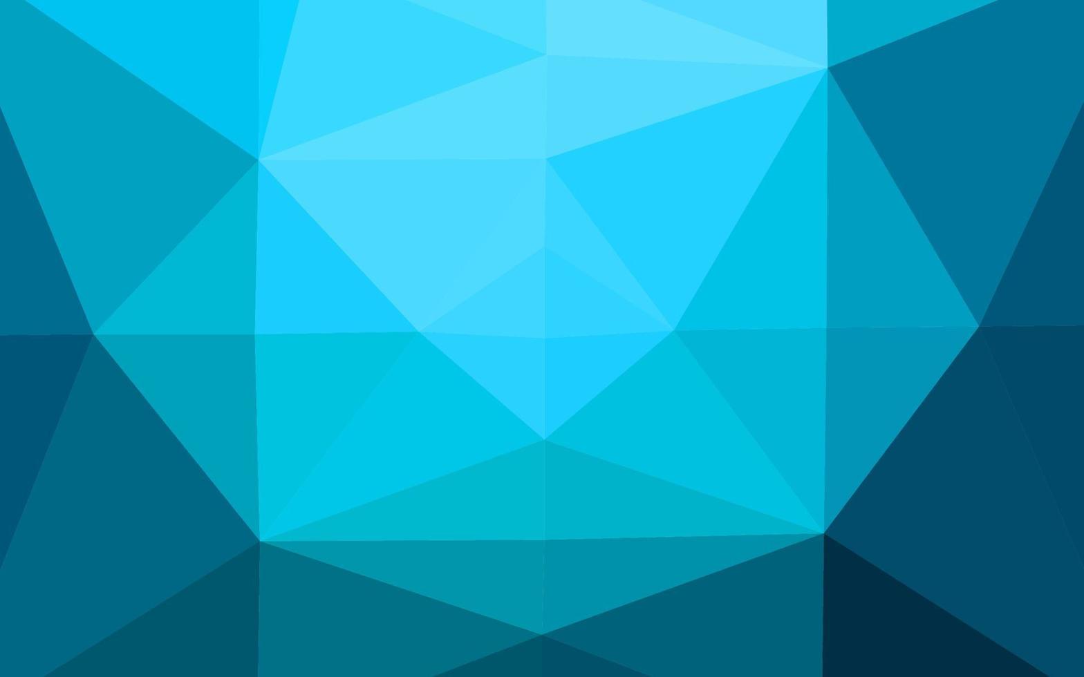 fundo abstrato do polígono do vetor azul claro.