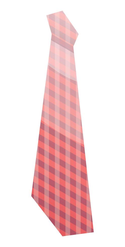 ícone de gravata hipster, estilo isométrico vetor