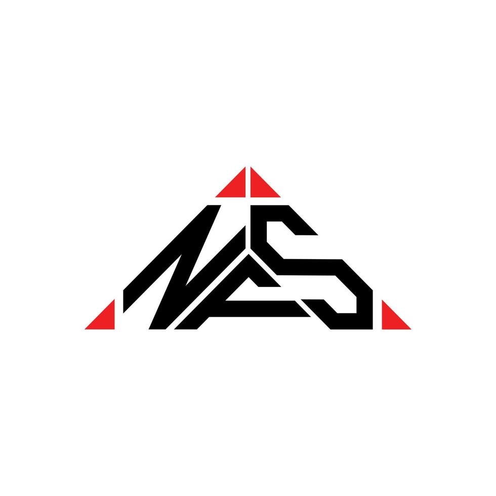 design criativo do logotipo da carta nfs com gráfico vetorial, logotipo simples e moderno do nfs. vetor