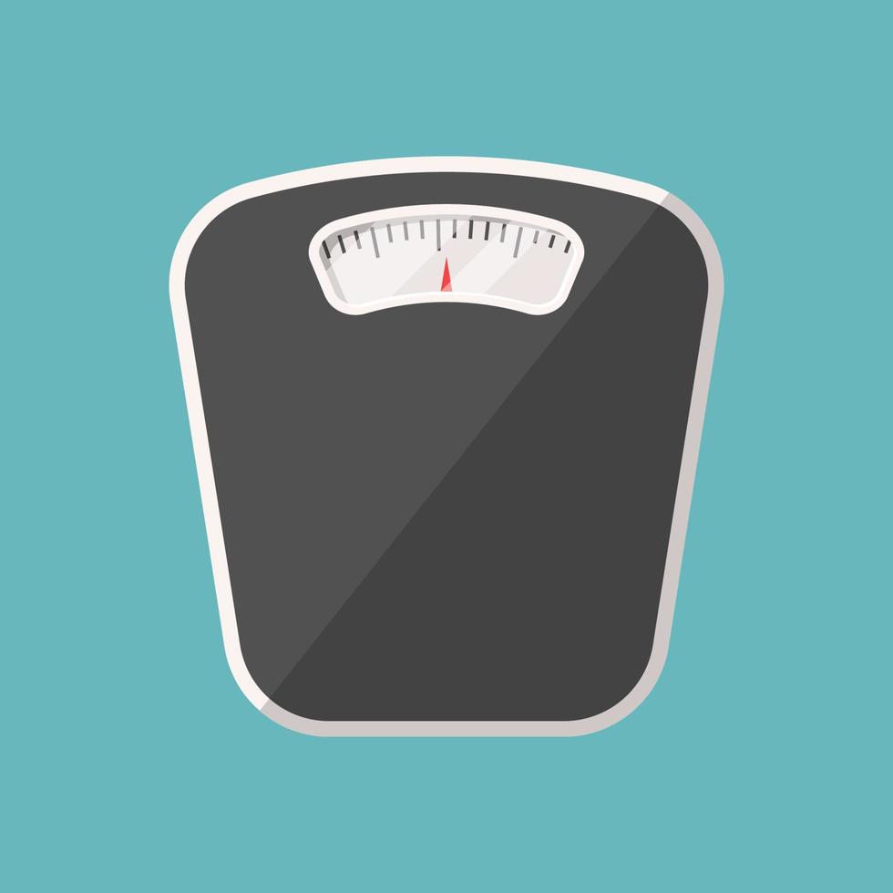 vetor de escalas de peso isolado