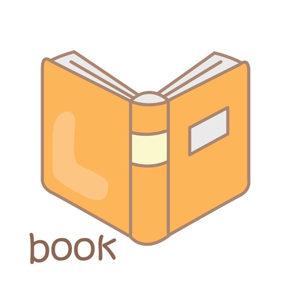 alfabeto b para ilustração de livro vector clipart