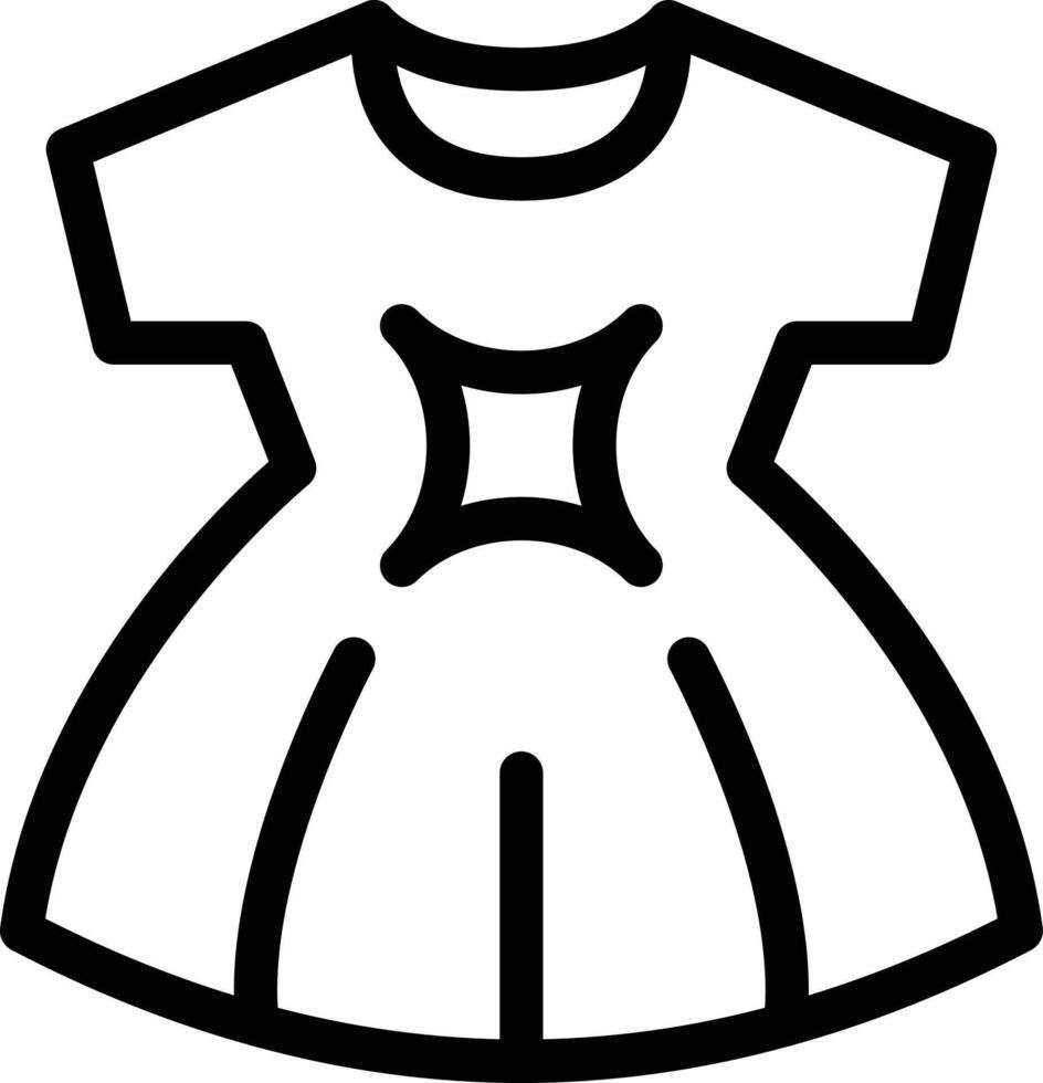 ilustração em vetor vestido de bebê em um icons.vector de qualidade background.premium para conceito e design gráfico.