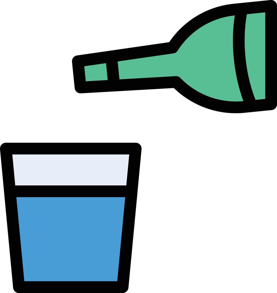 ilustração em vetor copo de vinho em um icons.vector de qualidade background.premium para conceito e design gráfico.