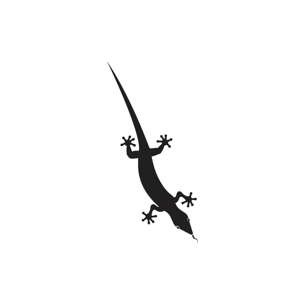 modelo de logotipo e símbolos de ícone de vetor de lagarto - vetor