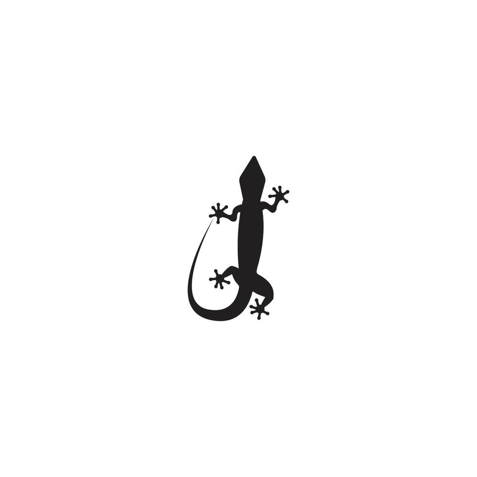 modelo de logotipo e símbolos de ícone de vetor de lagarto - vetor