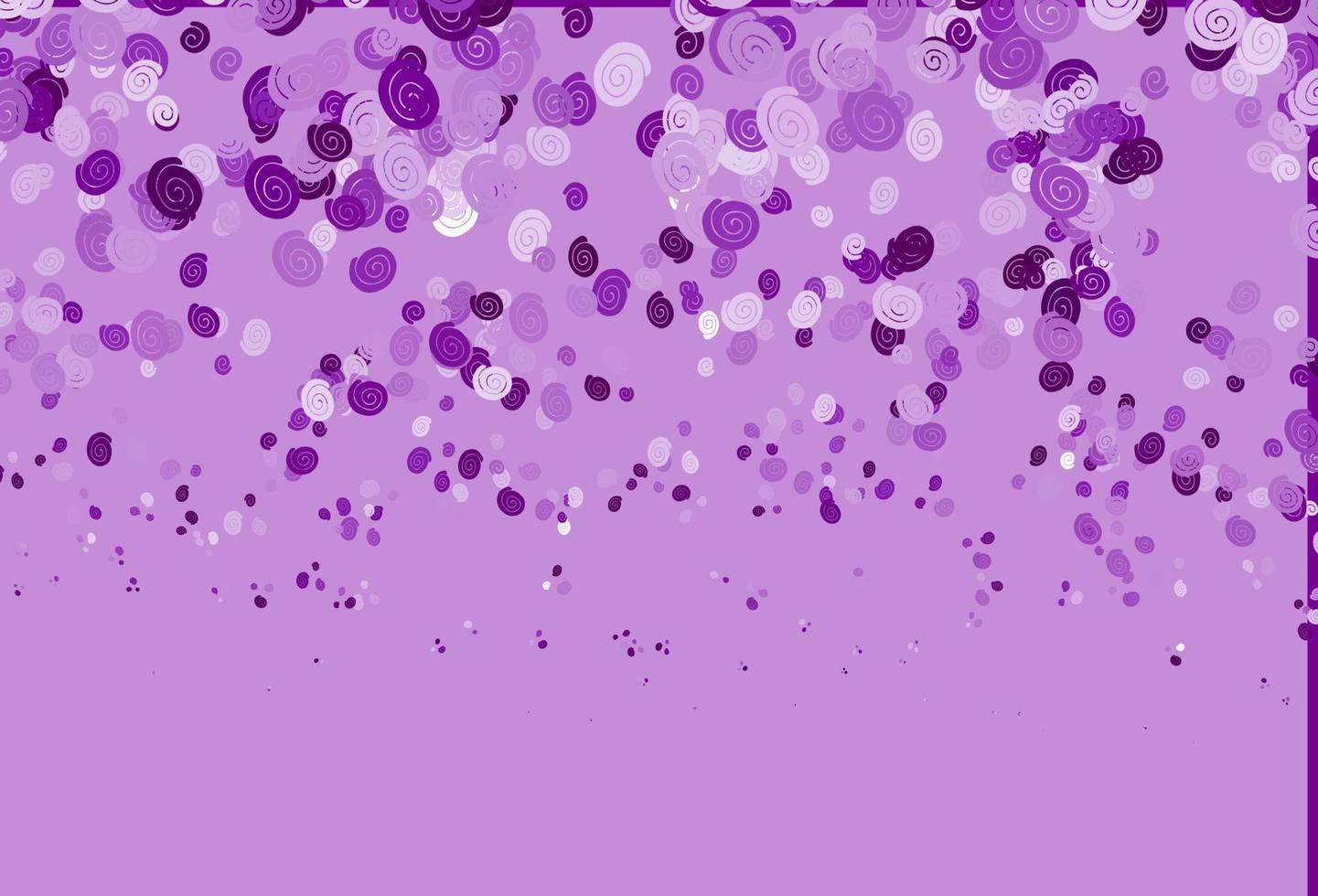 pano de fundo vector roxo claro com linhas dobradas.