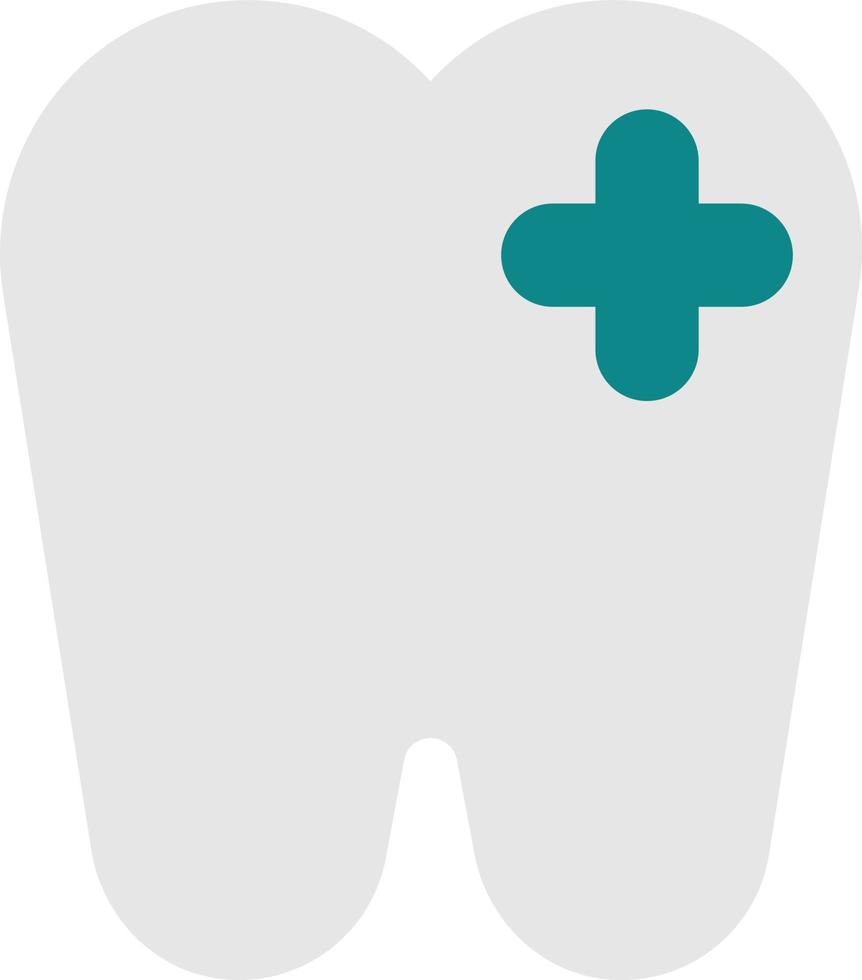 boa ilustração de dentes em estilo minimalista vetor