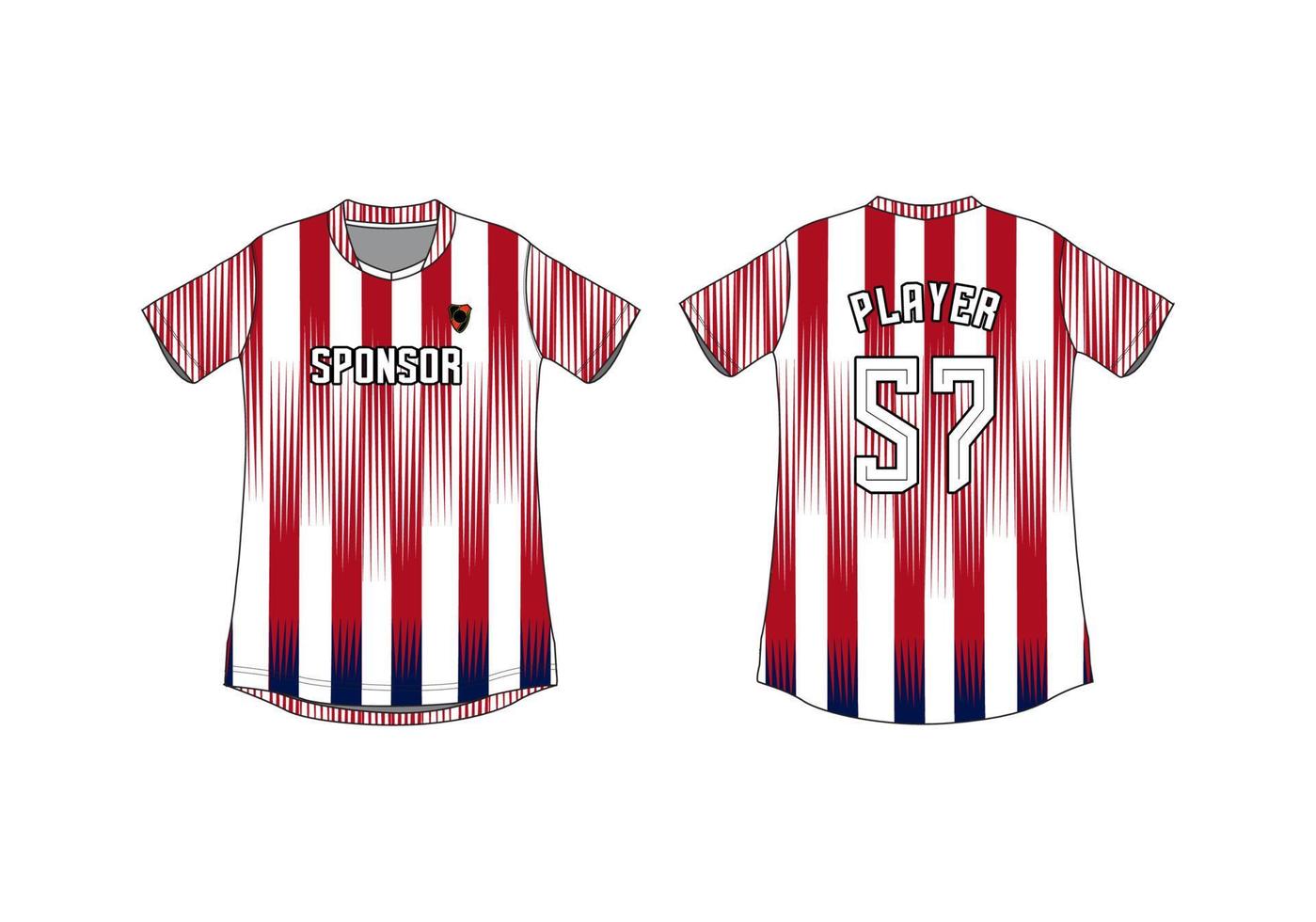 design de plano de fundo padrão uniforme esportivo vetor