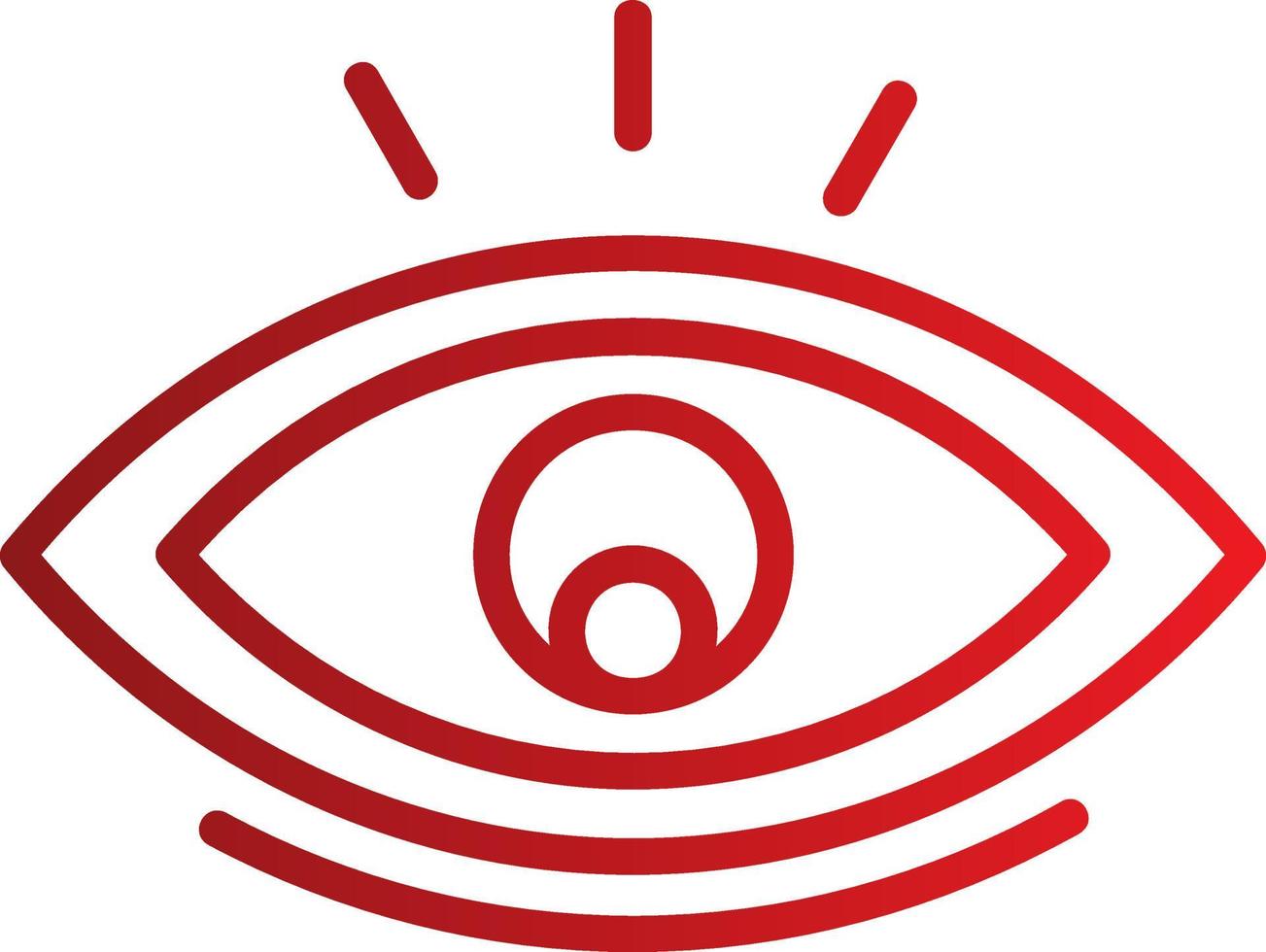 design de ícone de olho vetor
