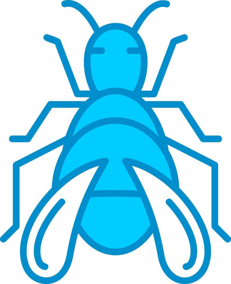 design de ícone criativo de bug vetor