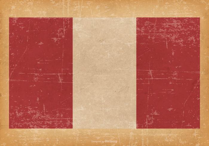 Bandeira do Peru do Peru vetor