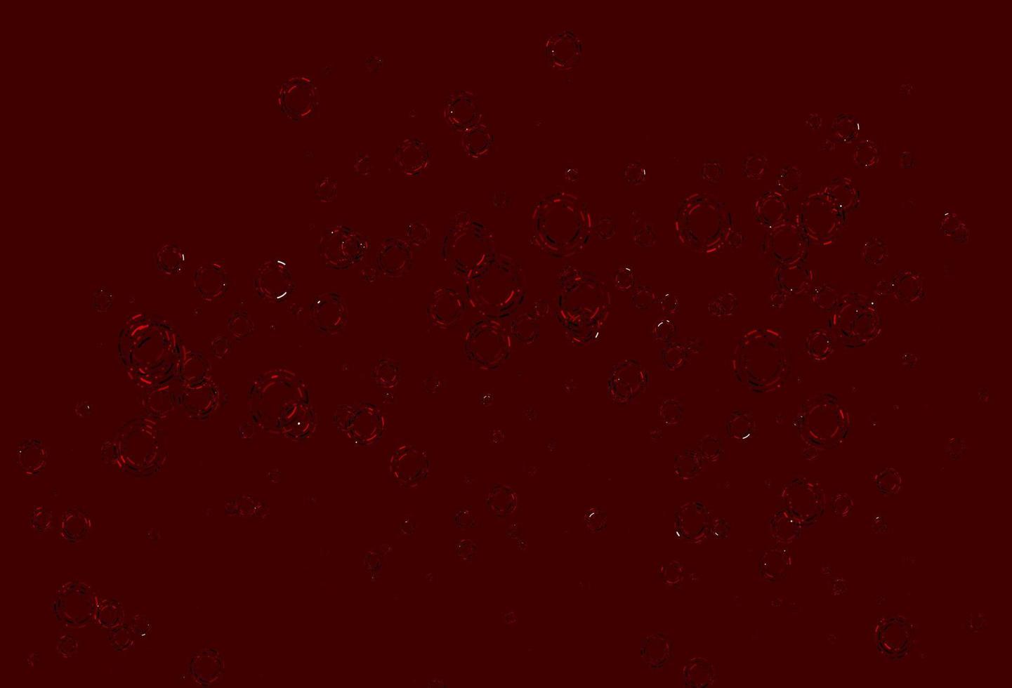 fundo vector vermelho claro com bolhas.