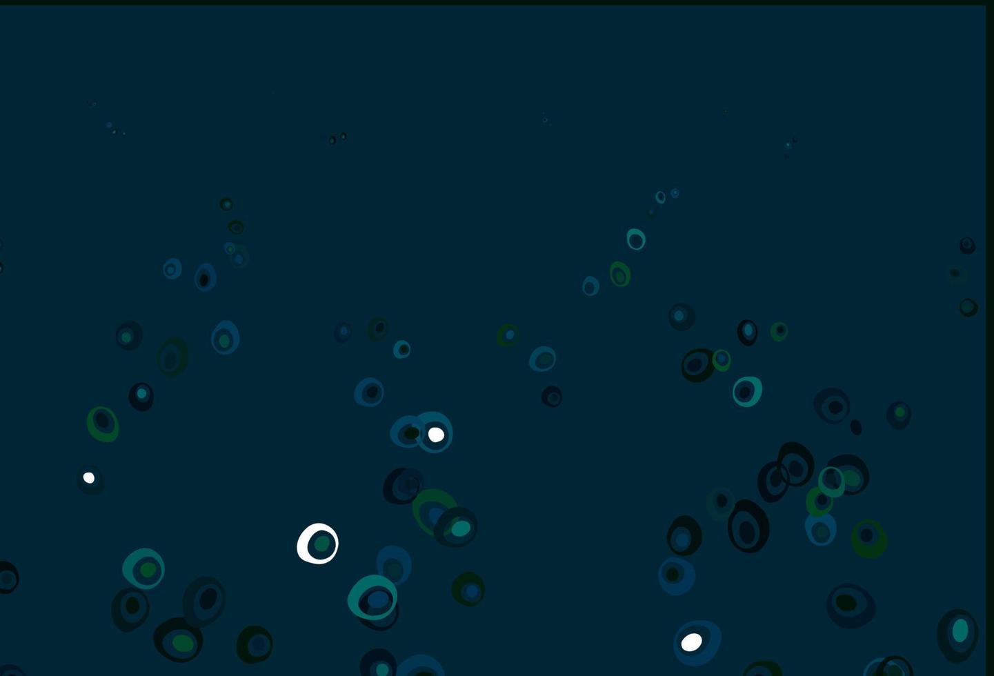 fundo vector azul e verde claro com bolhas.