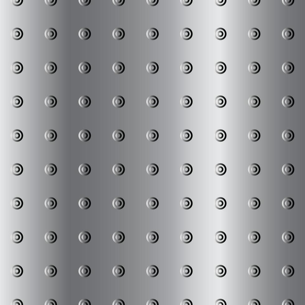 textura de fundo metal padrão sem emenda com pontos. ilustração vetorial. eps 10 vetor
