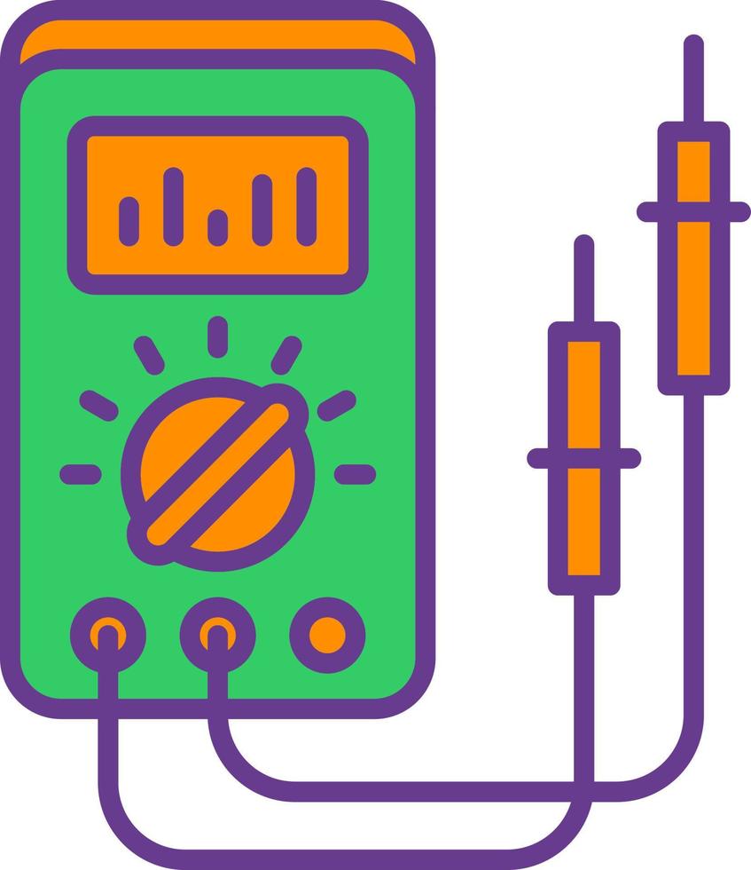 design de ícone criativo testador vetor