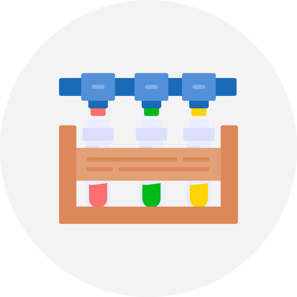 design de ícone criativo de química vetor