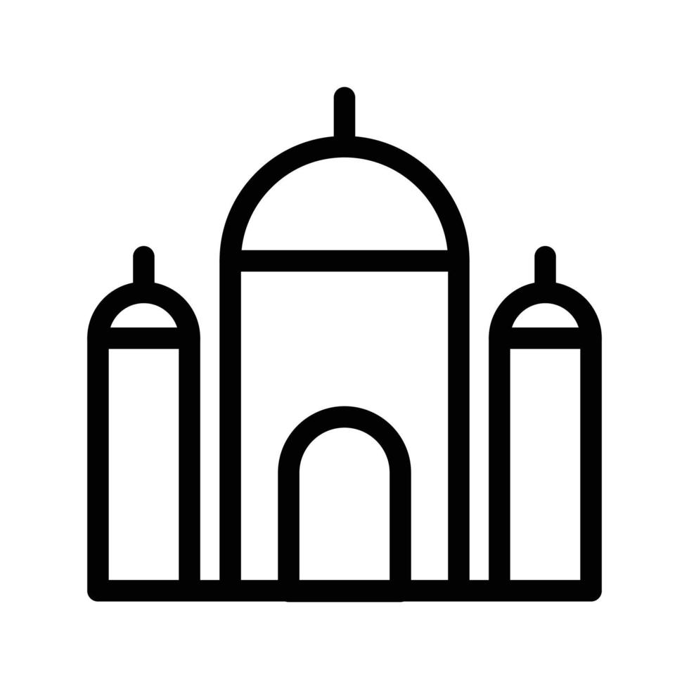 ilustração vetorial de mesquita em ícones de símbolos.vector de qualidade background.premium para conceito e design gráfico. vetor