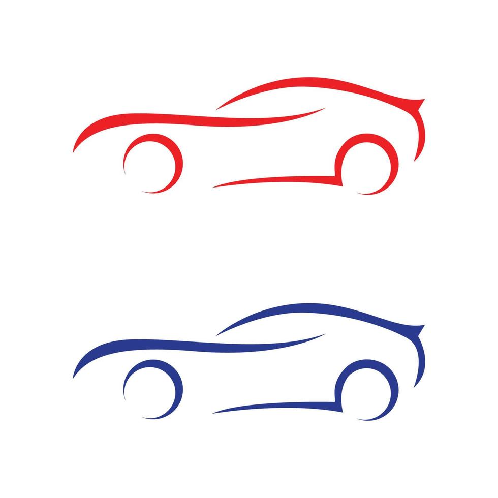 vetor de modelo de logotipo de carro automotivo