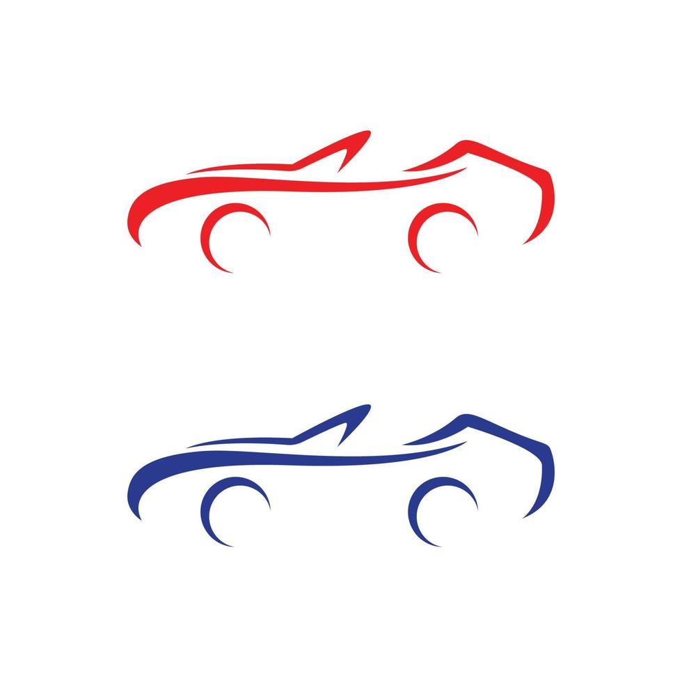 vetor de modelo de logotipo de carro automotivo