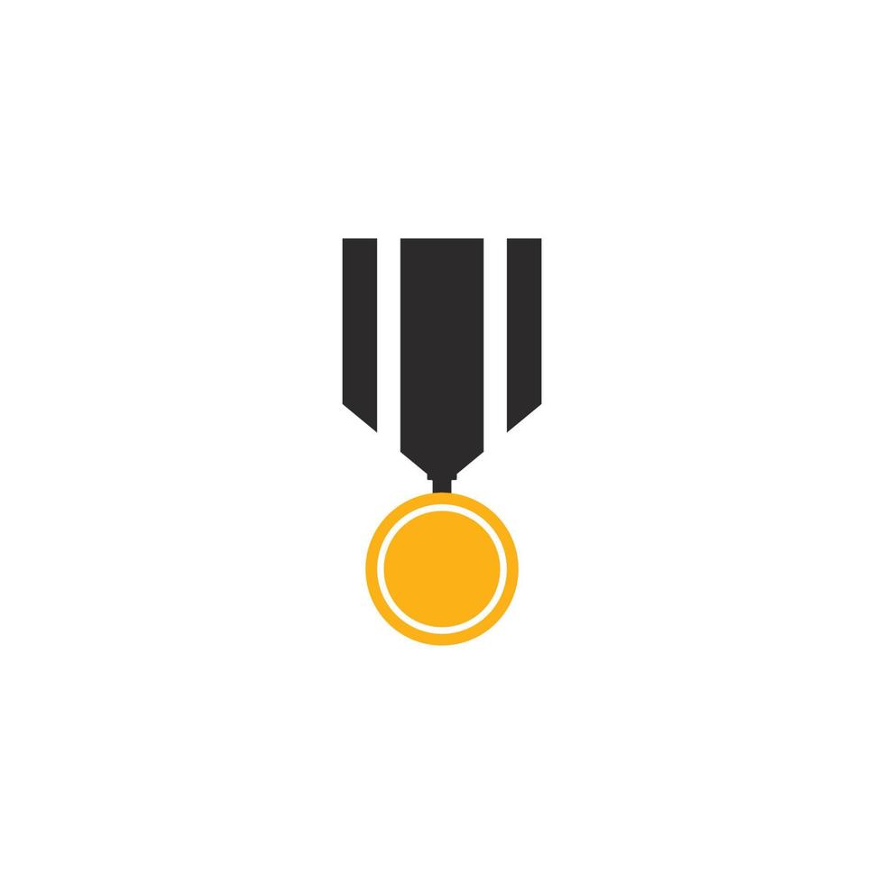 conjunto de ilustração vetorial de ícone de medalha vetor