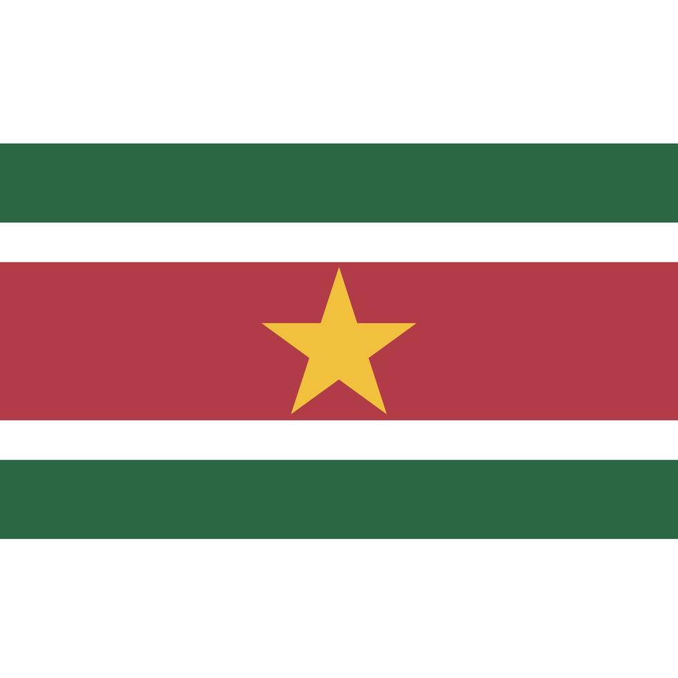 vetor de bandeira do suriname e arquivo jpg