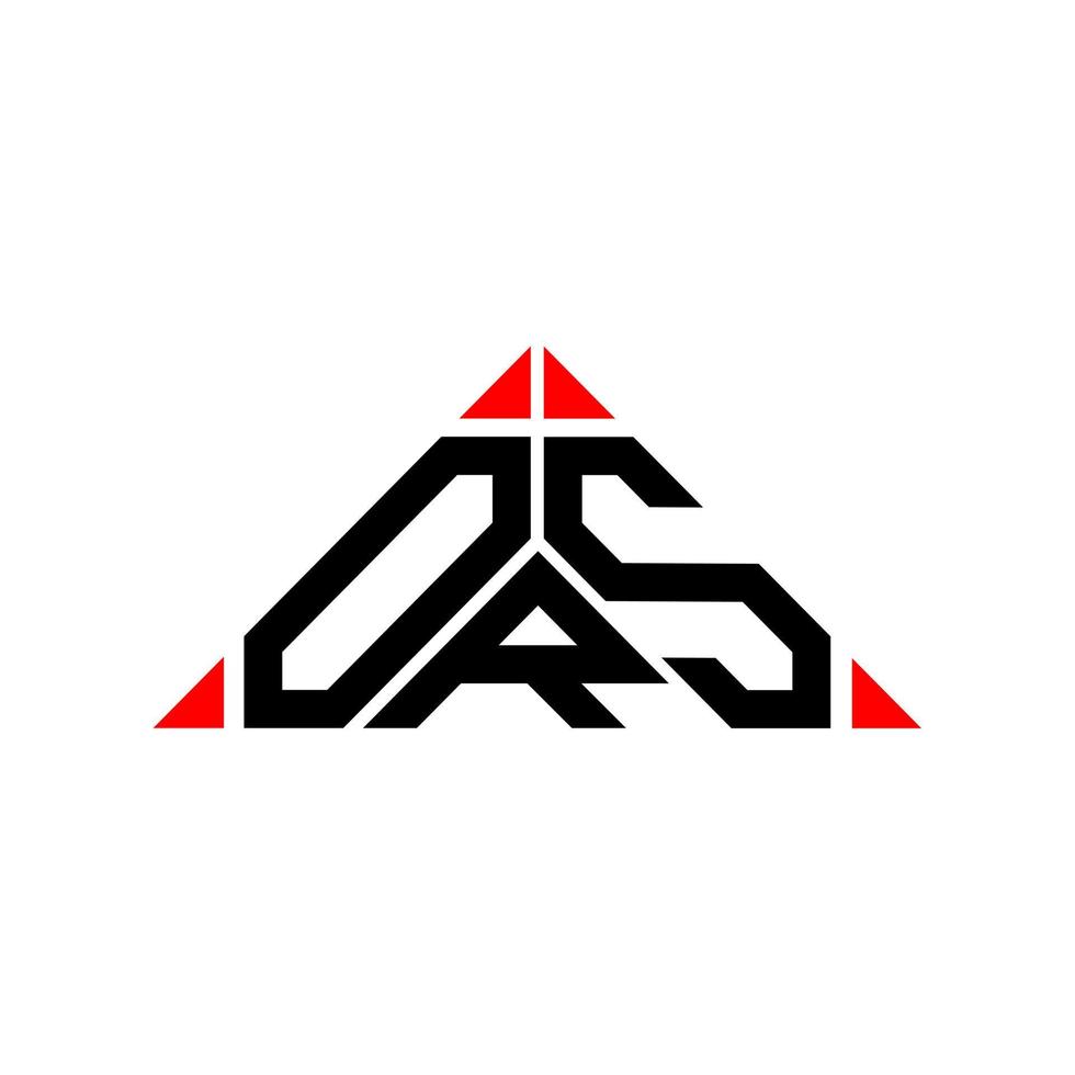 design criativo do logotipo da carta ors com gráfico vetorial, logotipo simples e moderno da ors. vetor