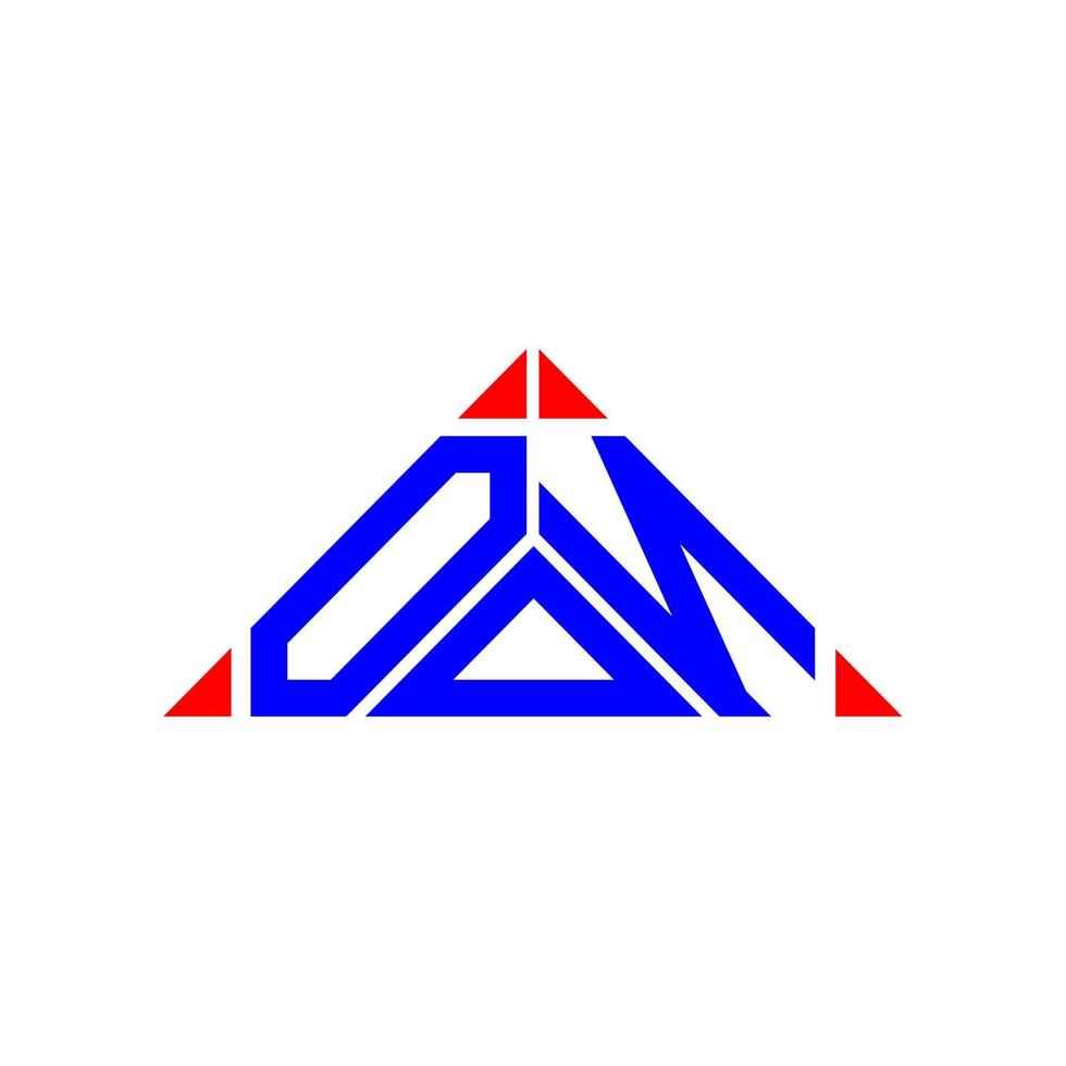 design criativo do logotipo da carta oon com gráfico vetorial, logotipo simples e moderno. vetor
