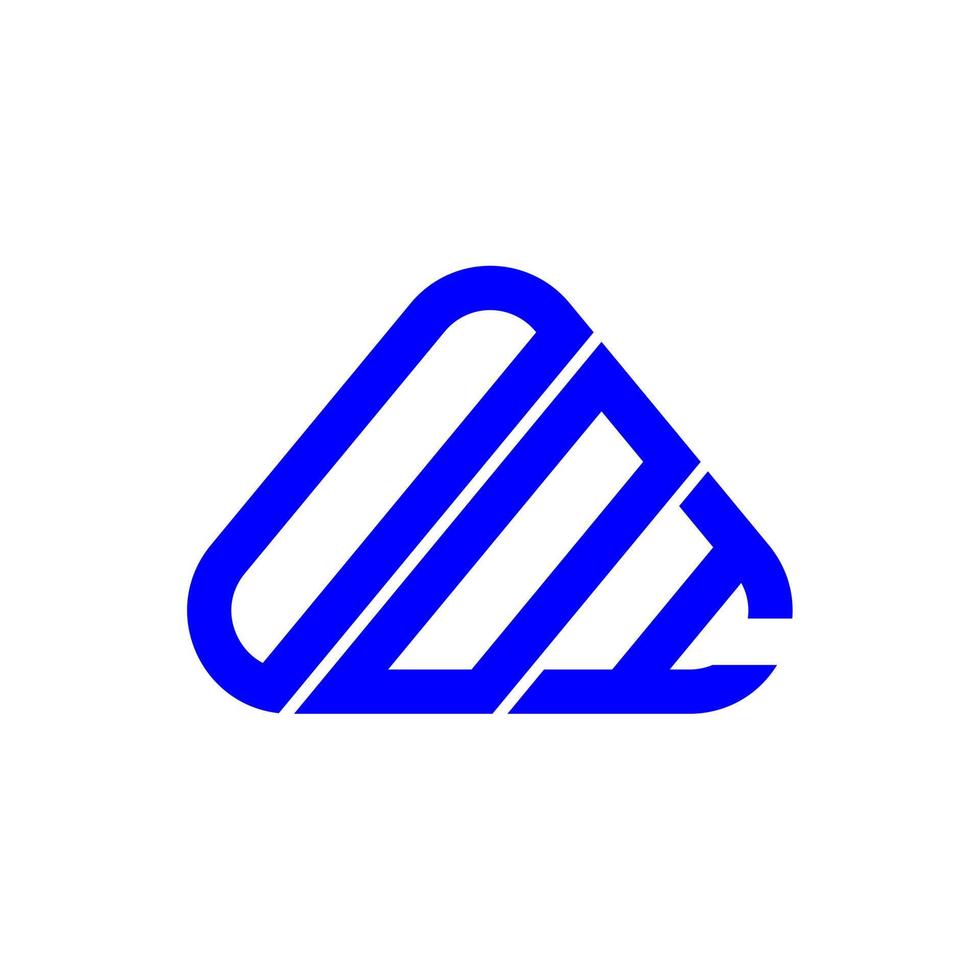 design criativo do logotipo da carta ooi com gráfico vetorial, logotipo ooi simples e moderno. vetor