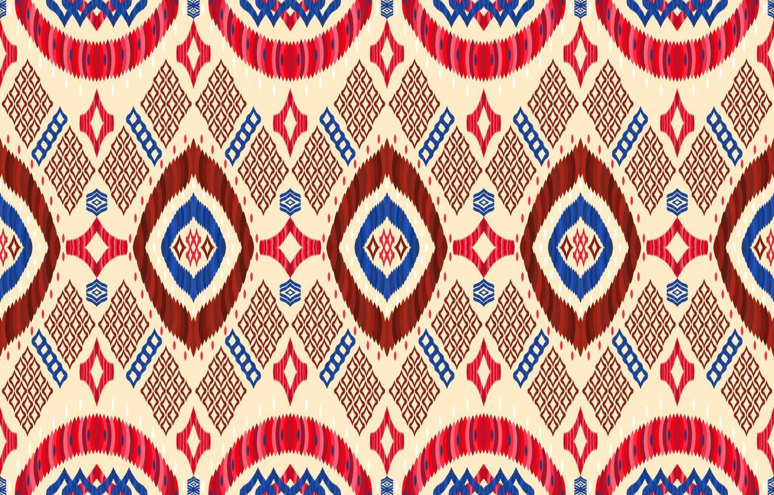 padrões ikat folclóricos africanos. linha de semente de arroz geométrica tribal antigo estilo retrô vintage. tecido étnico asteca maia ikat sem costura padrão. design de impressão vetorial abstrato para têxteis de roupas de textura. vetor