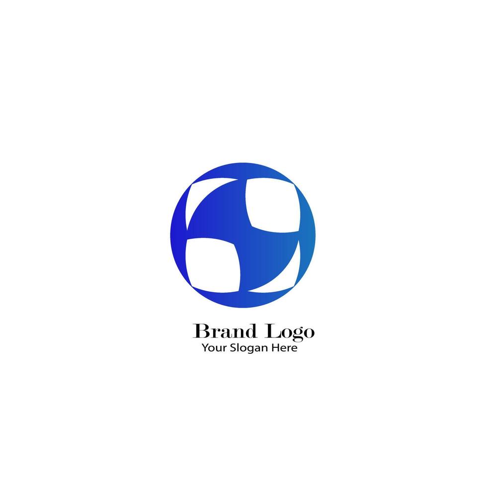 logotipos abstratos lindamente projetados de grandes marcas vetor