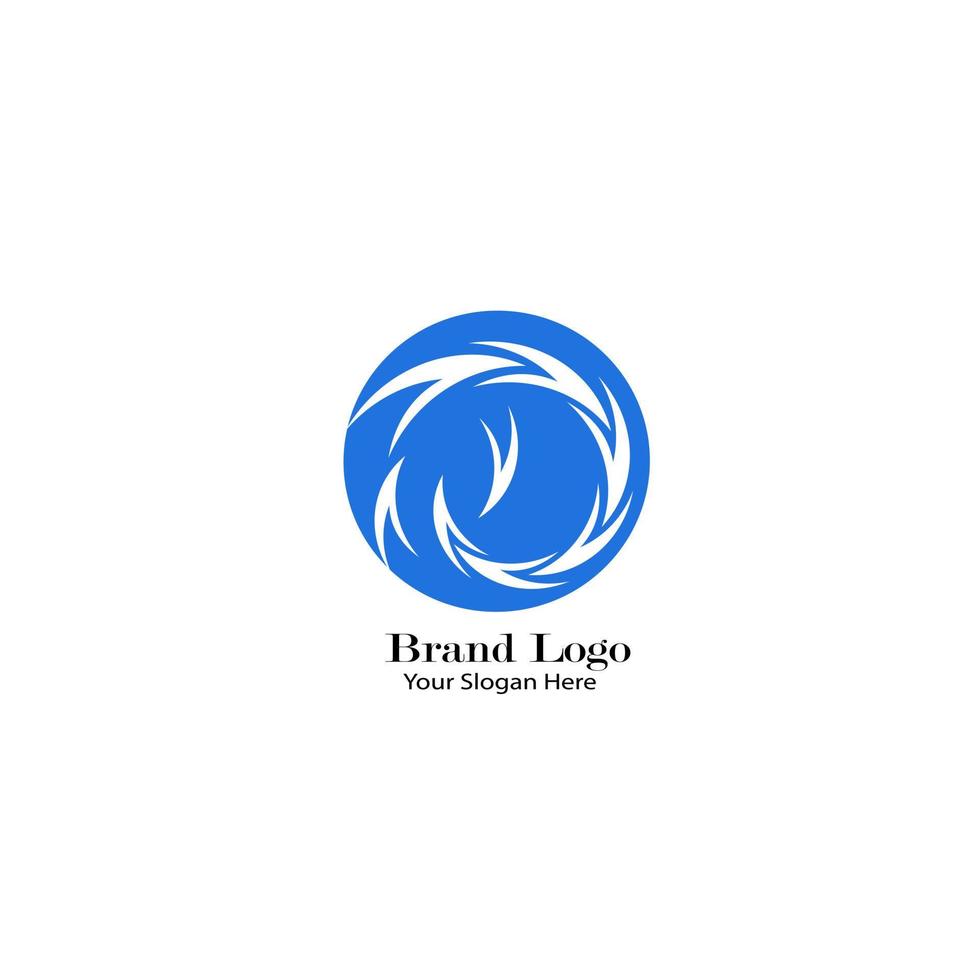 logotipos abstratos lindamente projetados de grandes marcas vetor
