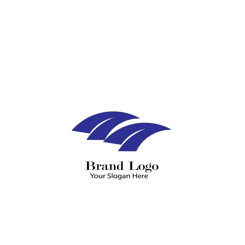 logotipos abstratos lindamente projetados de grandes marcas vetor