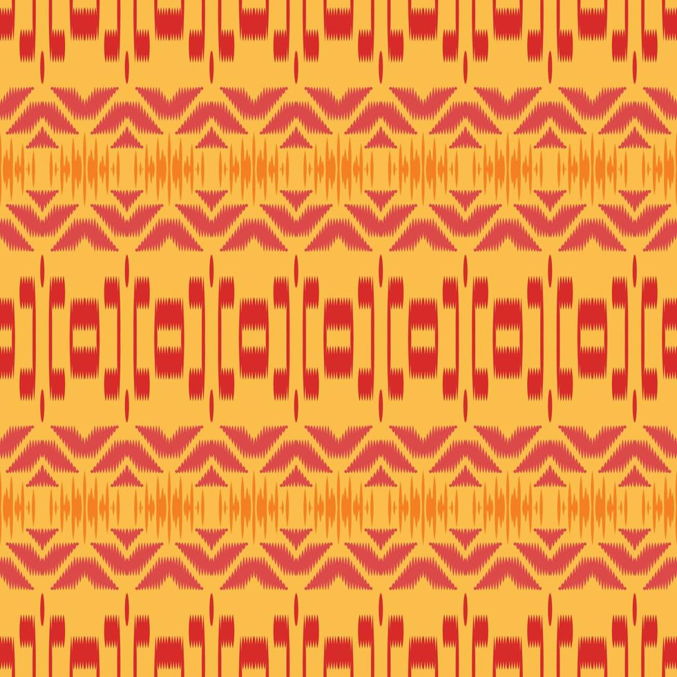 motivo ikat vetor design de vetor digital sem costura padrão para impressão saree kurti borneo tecido borda pincel símbolos amostras roupas de festa