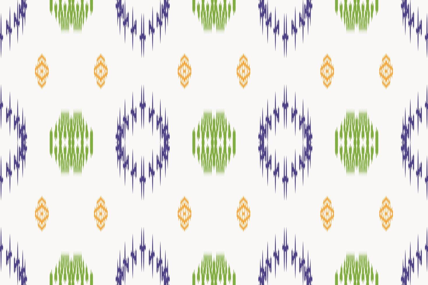 padrão sem emenda abstrato tribal floral ikat. étnico geométrico batik ikkat design têxtil de vetor digital para estampas tecido saree mughal pincel símbolo faixas textura kurti kurtis kurtas
