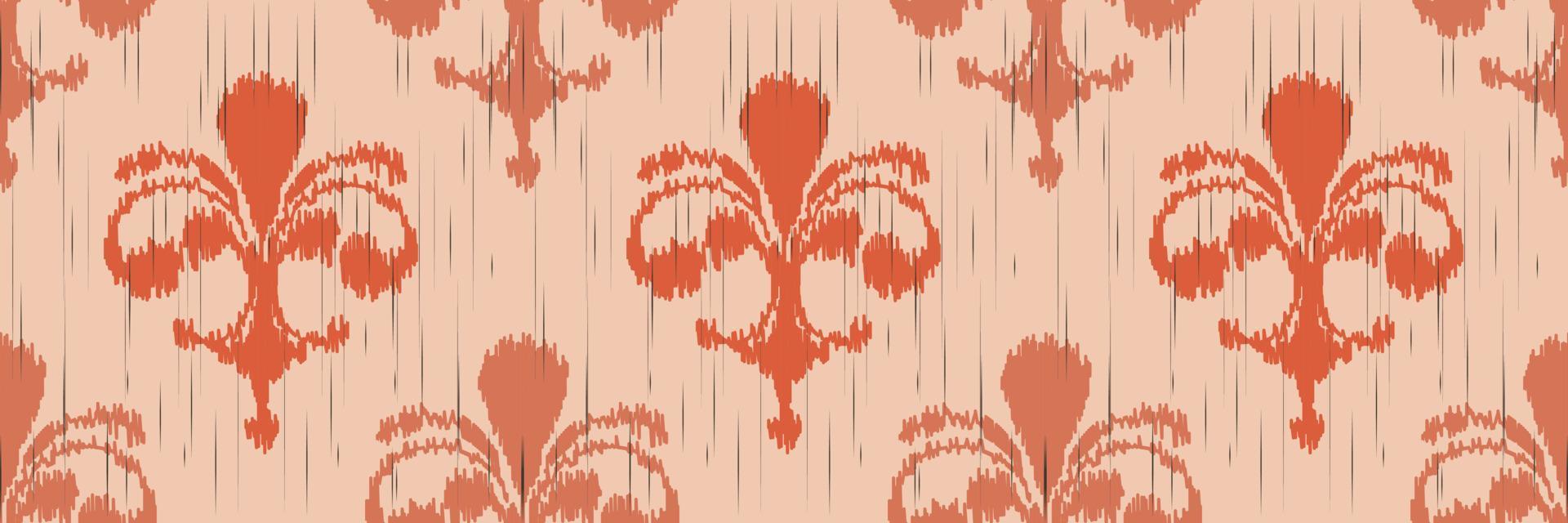 ikat damasco bordado escandinavo, ikat sem costura tribal áfrica, natividade étnica digital têxtil design asiático arte antiga para estampas tecido saree mughal faixas textura kurti kurtis kurtas vetor