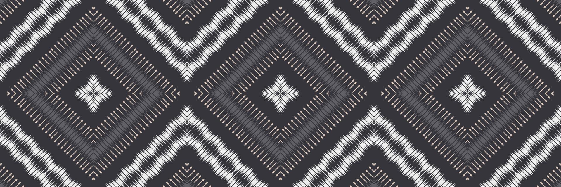 batik têxtil ikat damasco sem costura padrão design de vetor digital para impressão saree kurti borneo tecido borda escova símbolos designer de amostras