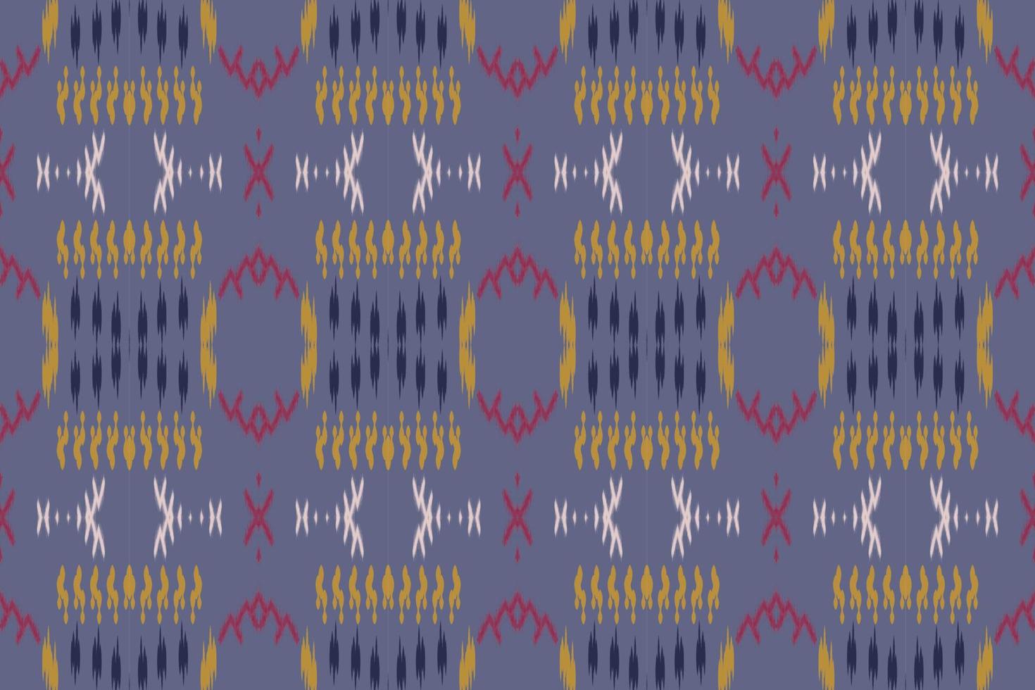 motivo ikat asteca cor tribal bornéu escandinavo batik textura boêmia design de vetor digital para impressão saree kurti tecido pincel símbolos amostras