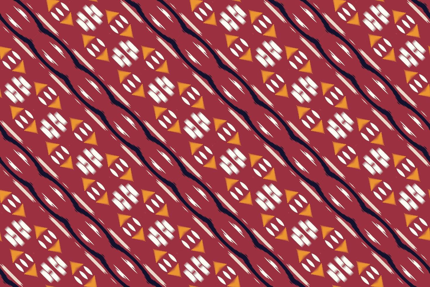 batik têxtil ikat quadro sem costura padrão design de vetor digital para impressão saree kurti borneo tecido borda escova símbolos amostras roupas de festa