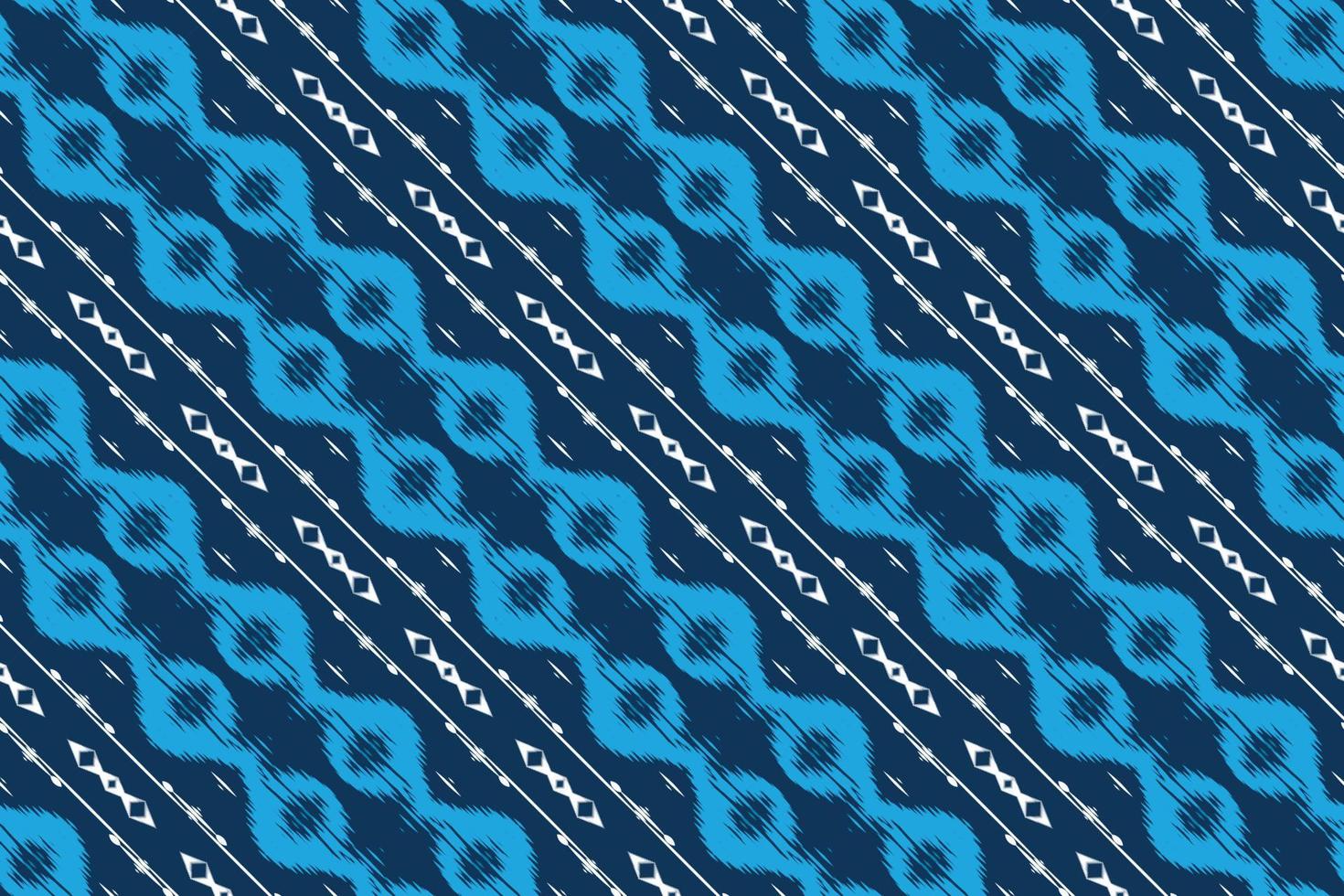 batik têxtil ikat triângulo sem costura padrão design de vetor digital para impressão saree kurti borneo tecido borda pincel símbolos amostras elegantes