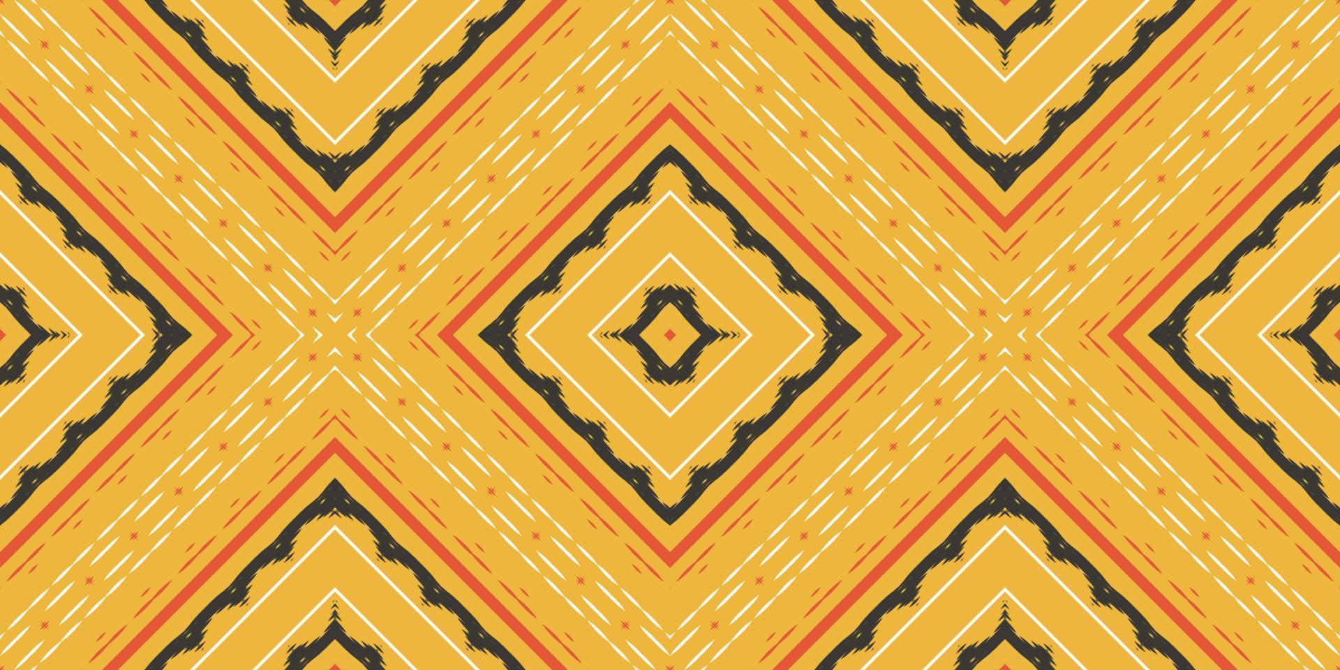 ikkat ou ikat chevron batik padrão têxtil sem costura design de vetor digital para impressão saree kurti borneo tecido borda escova símbolos amostras algodão