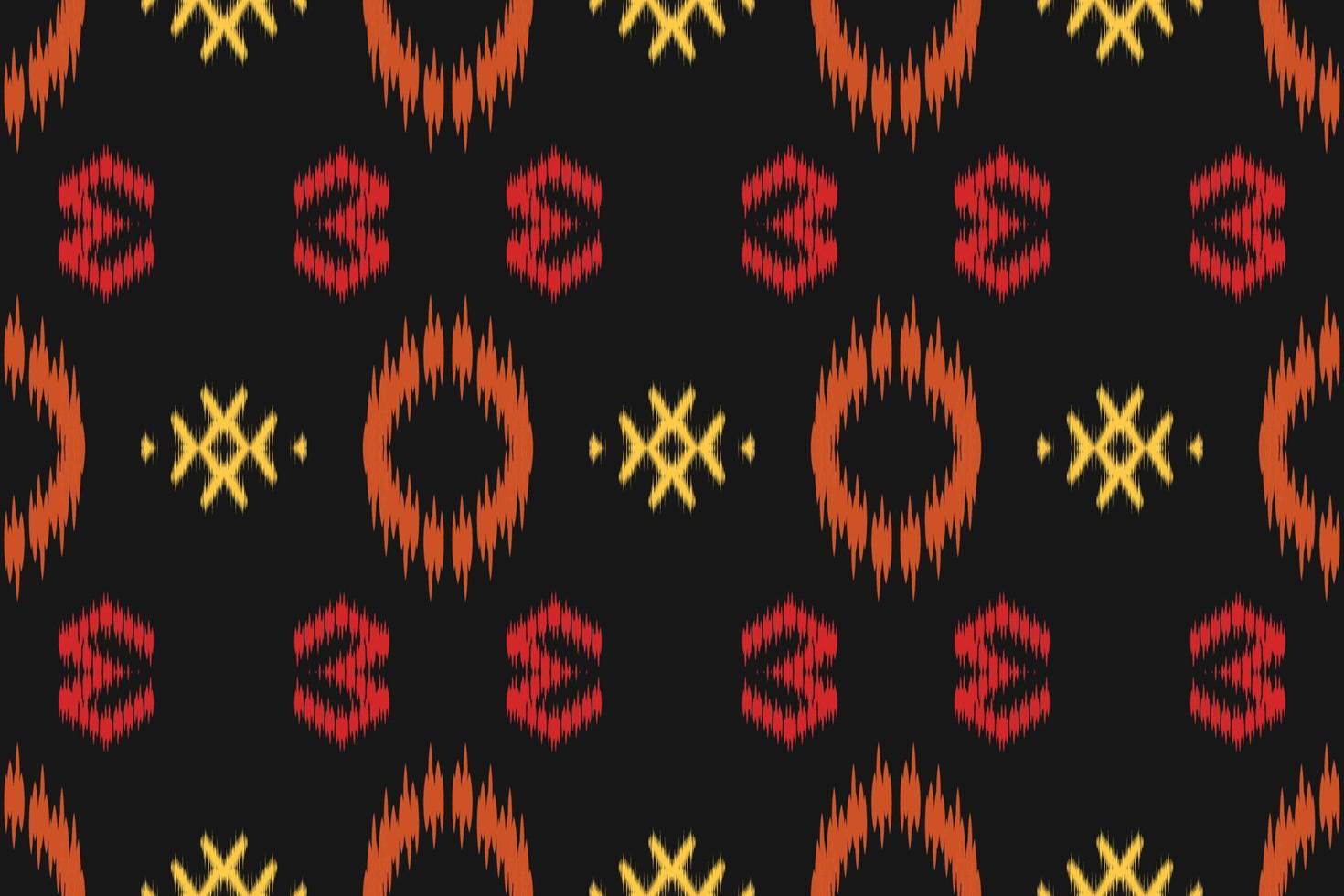 ikat pontilha padrão sem emenda abstrato tribal. étnico geométrico ikkat batik vetor digital design têxtil para estampas tecido saree mughal pincel símbolo faixas textura kurti kurtis kurtas