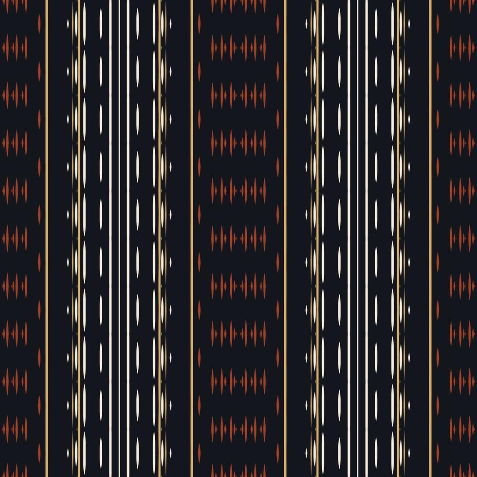 padrão sem emenda de origens tribais de pontos ikat. étnico geométrico batik ikkat design têxtil de vetor digital para estampas tecido saree mughal pincel símbolo faixas textura kurti kurtis kurtas