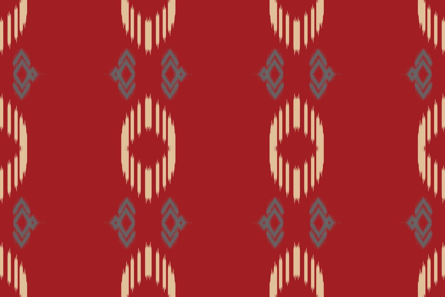 padrão sem emenda de arte tribal de tecido ikat. étnico geométrico batik ikkat design têxtil de vetor digital para estampas tecido saree mughal pincel símbolo faixas textura kurti kurtis kurtas
