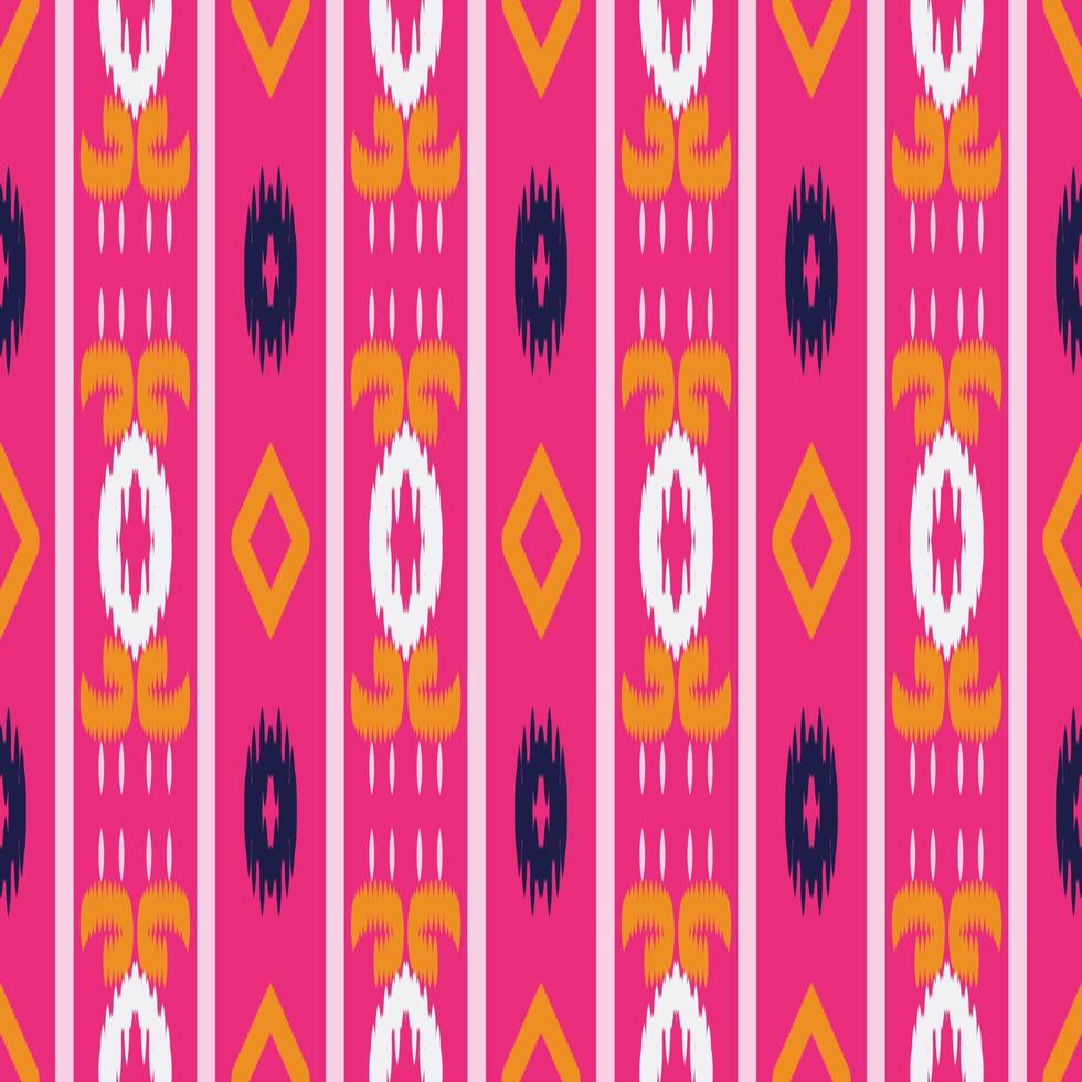 vetor étnico ikat batik têxtil padrão sem costura design de vetor digital para impressão saree kurti borneo tecido borda escova símbolos amostras algodão