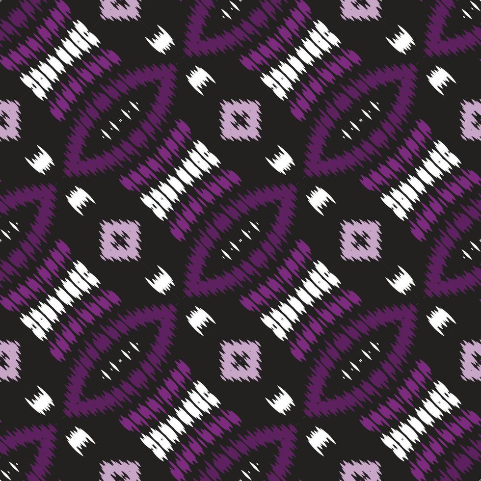batik têxtil ikat listra sem costura padrão design de vetor digital para impressão saree kurti borneo tecido borda escova símbolos amostras algodão