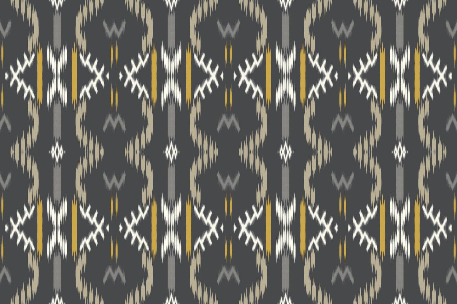 motivo ikkat ou ikat fundo tribal cruz bornéu batik escandinavo textura boêmia design de vetor digital para impressão saree kurti tecido pincel símbolos amostras