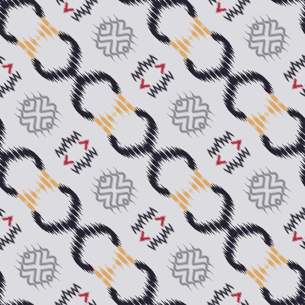batik têxtil ikat tecido sem costura padrão design de vetor digital para impressão saree kurti borneo tecido borda pincel símbolos designer de amostras