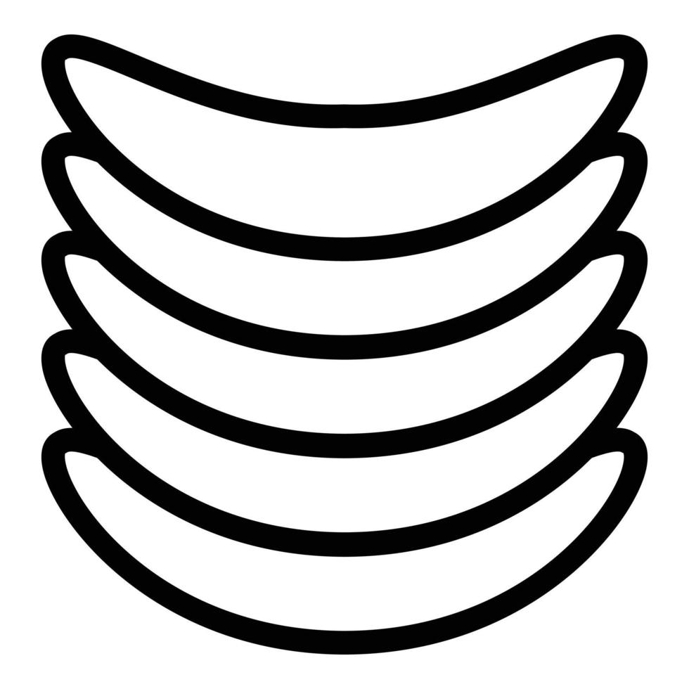 ícone de fichas, estilo de estrutura de tópicos vetor